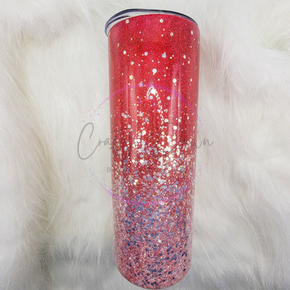 Custom 20oz Straight Skinny Tumbler With Straw