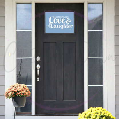 Love And Laughter Decal