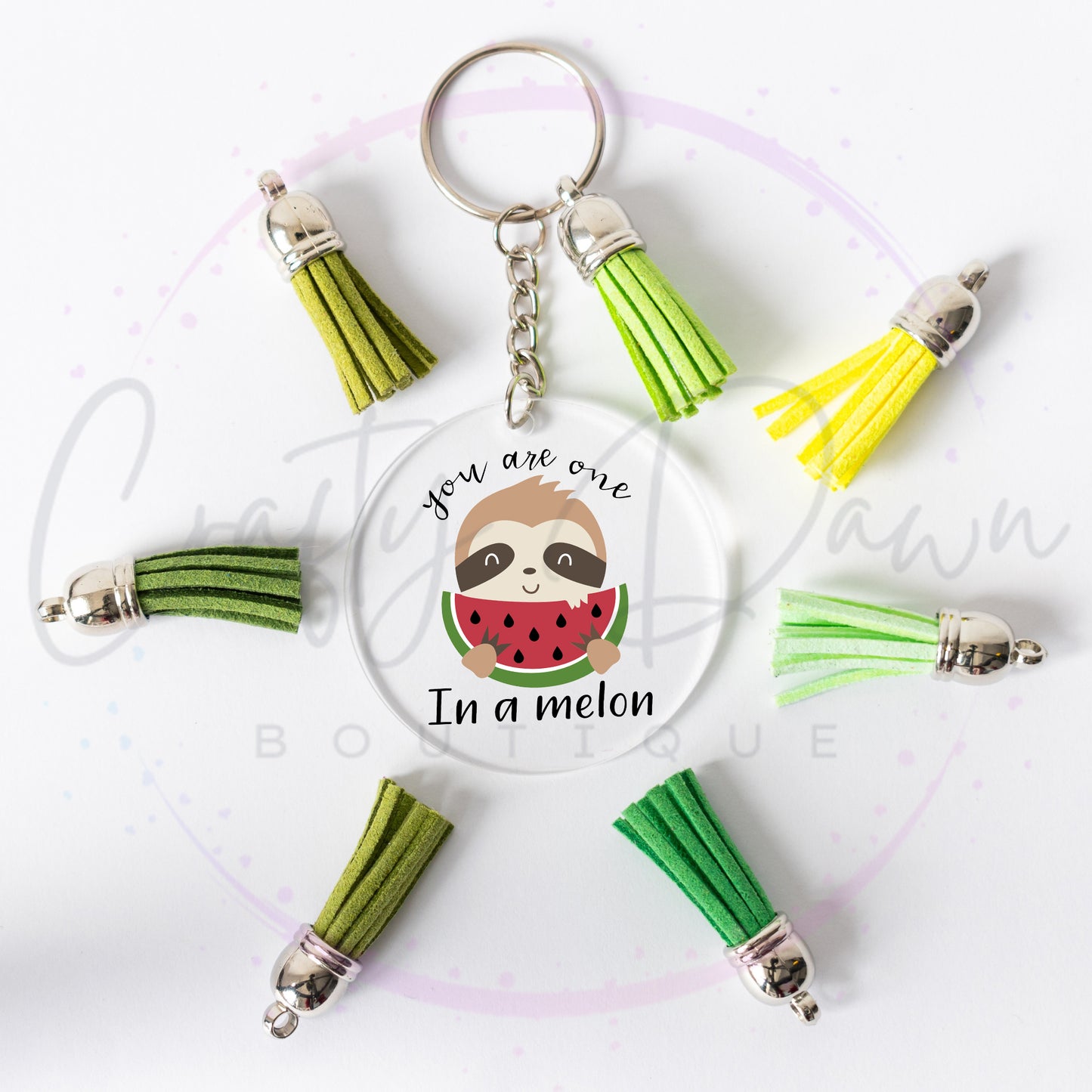 You Are One In A Melon Acrylic Keychain