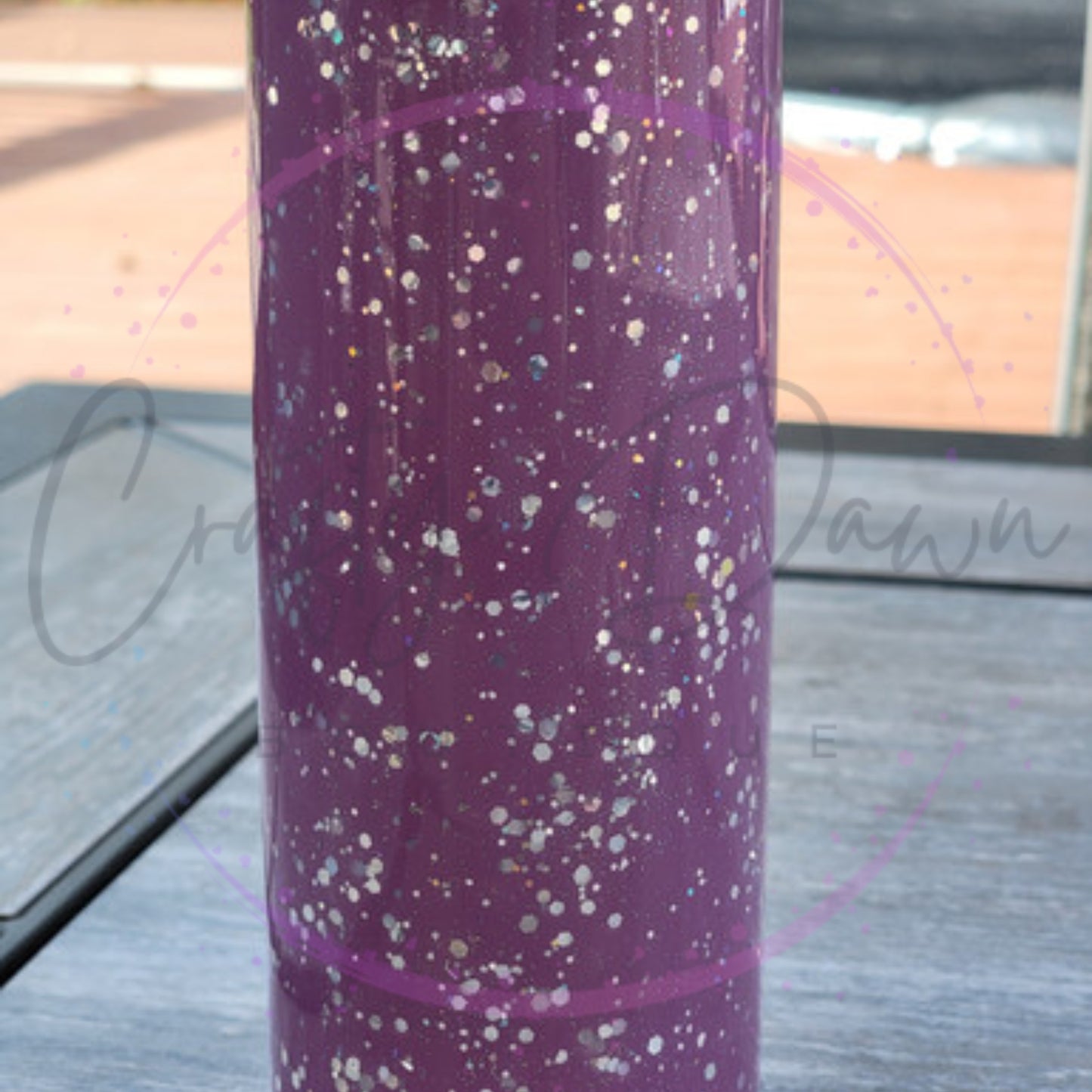 Custom 20oz Straight Skinny Tumbler With Straw