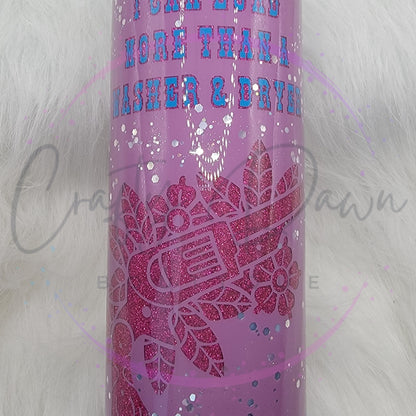 Custom 20oz Straight Skinny Tumbler With Straw