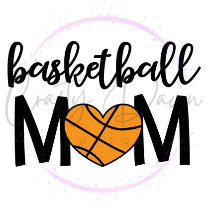 Basketball Mom Decal