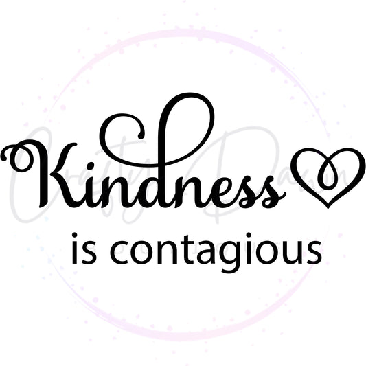 Kindness Is Contagious Decal