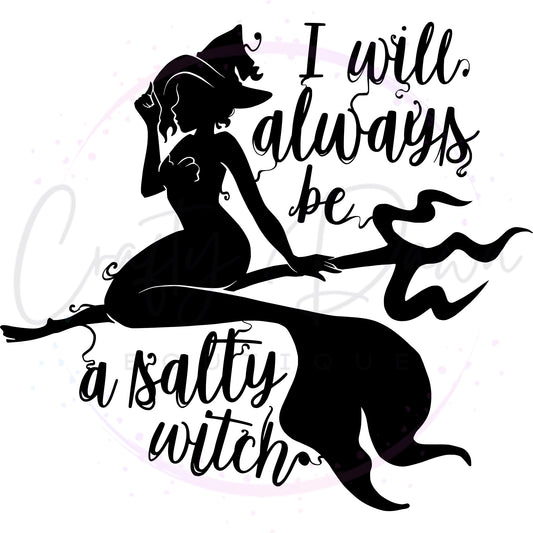 Salty Witch Decal