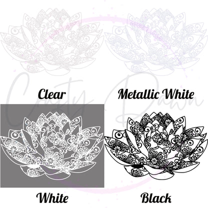 Lily Mandala Decal