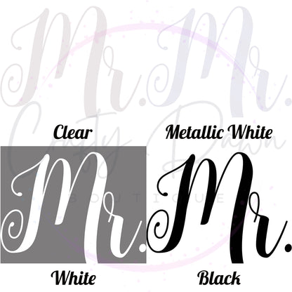 Mr. Acrylic Wedding Sign