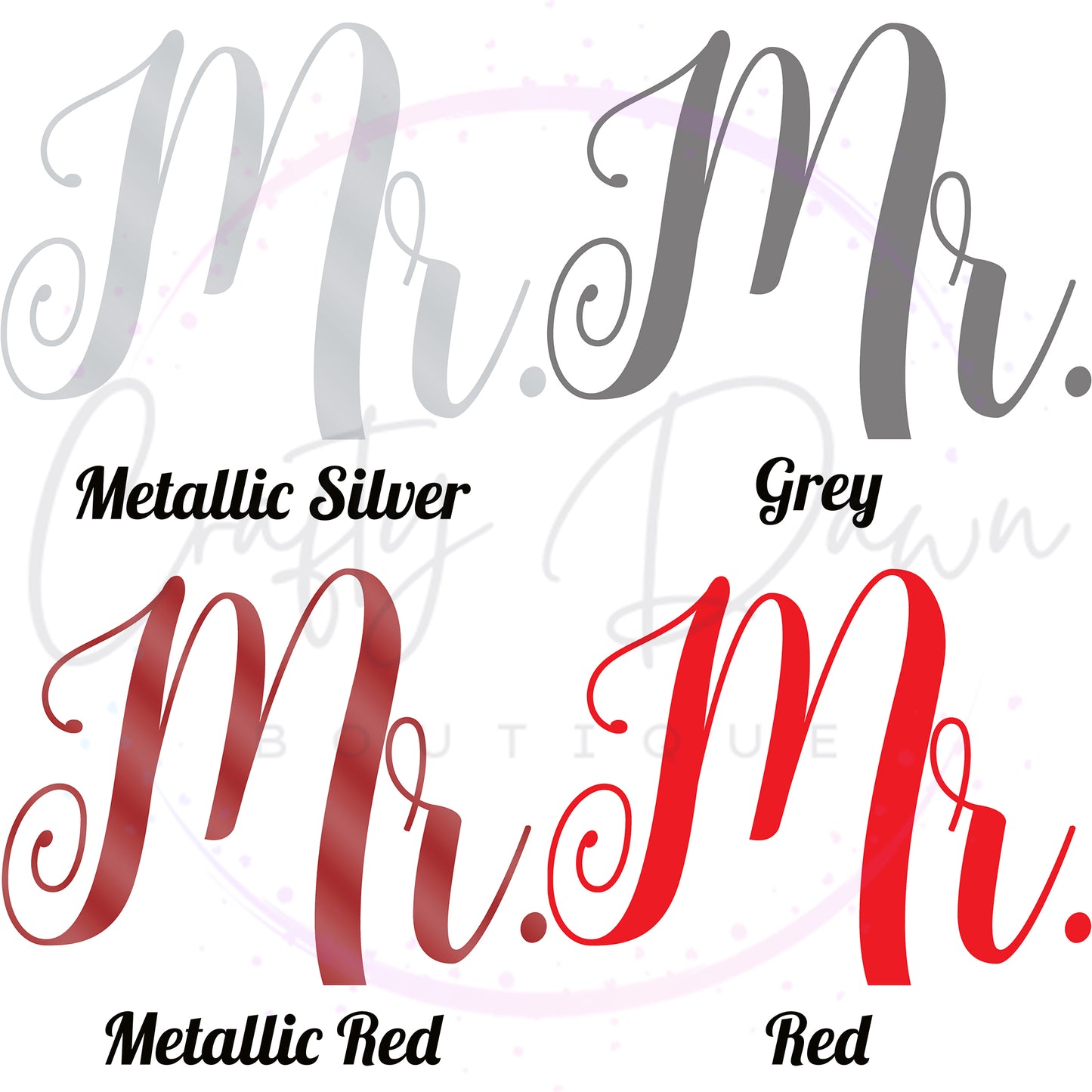 Mr. Acrylic Wedding Sign