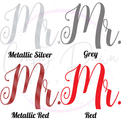 Mr. Acrylic Wedding Sign