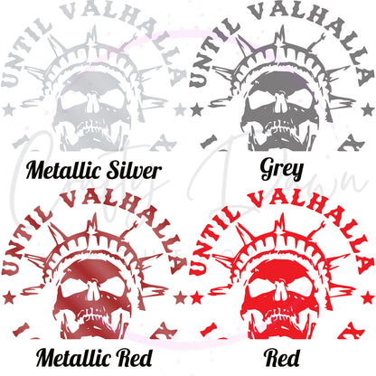 Until Valhalla Decal