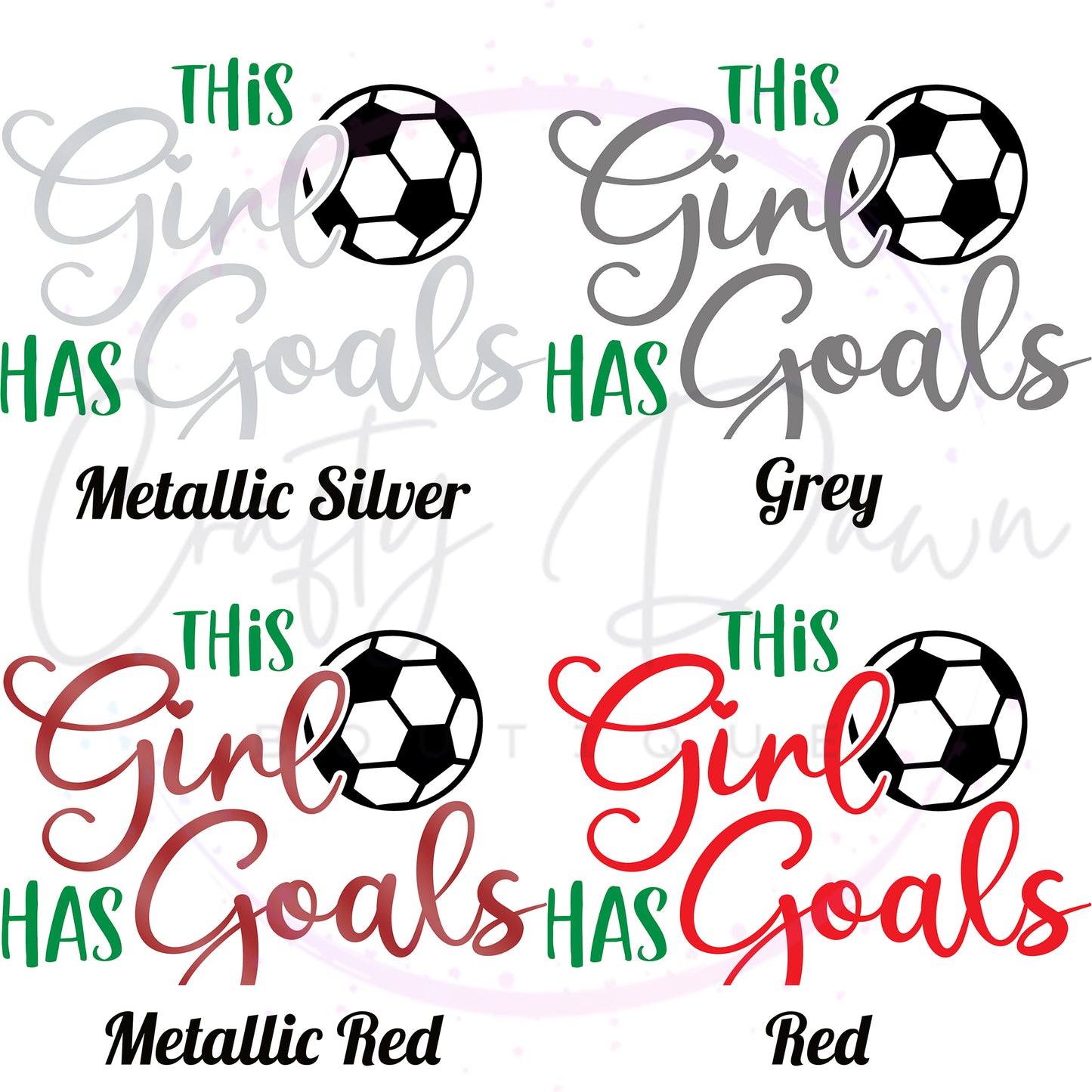 This Girl Has Goals Decal