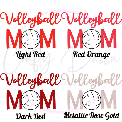 Volleyball Mom Decal