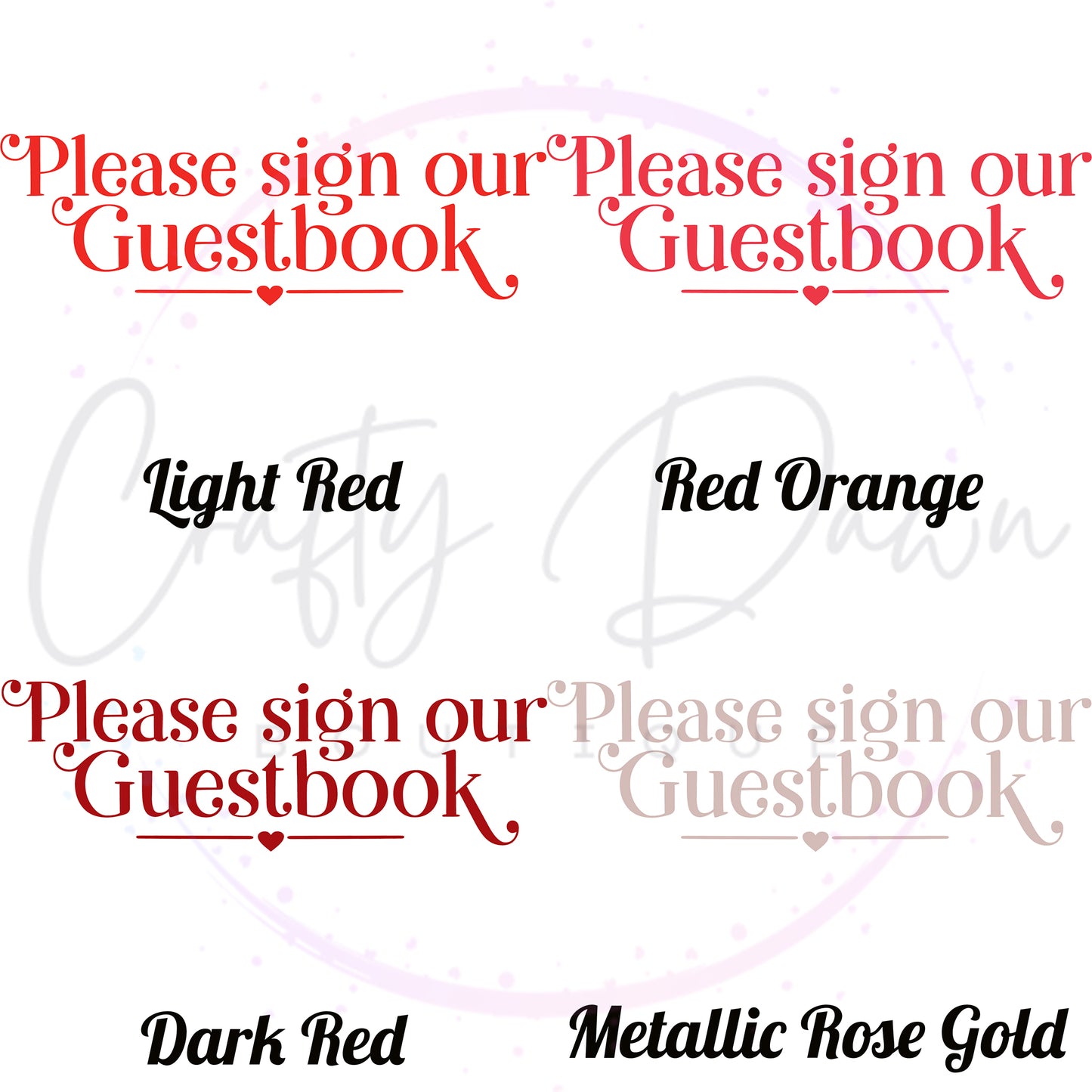 Please Sign Our Guestbook Acrylic Wedding Sign