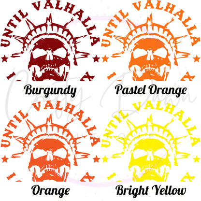 Until Valhalla Decal