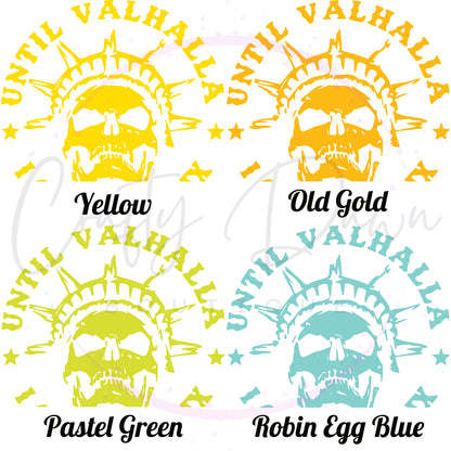 Until Valhalla Decal