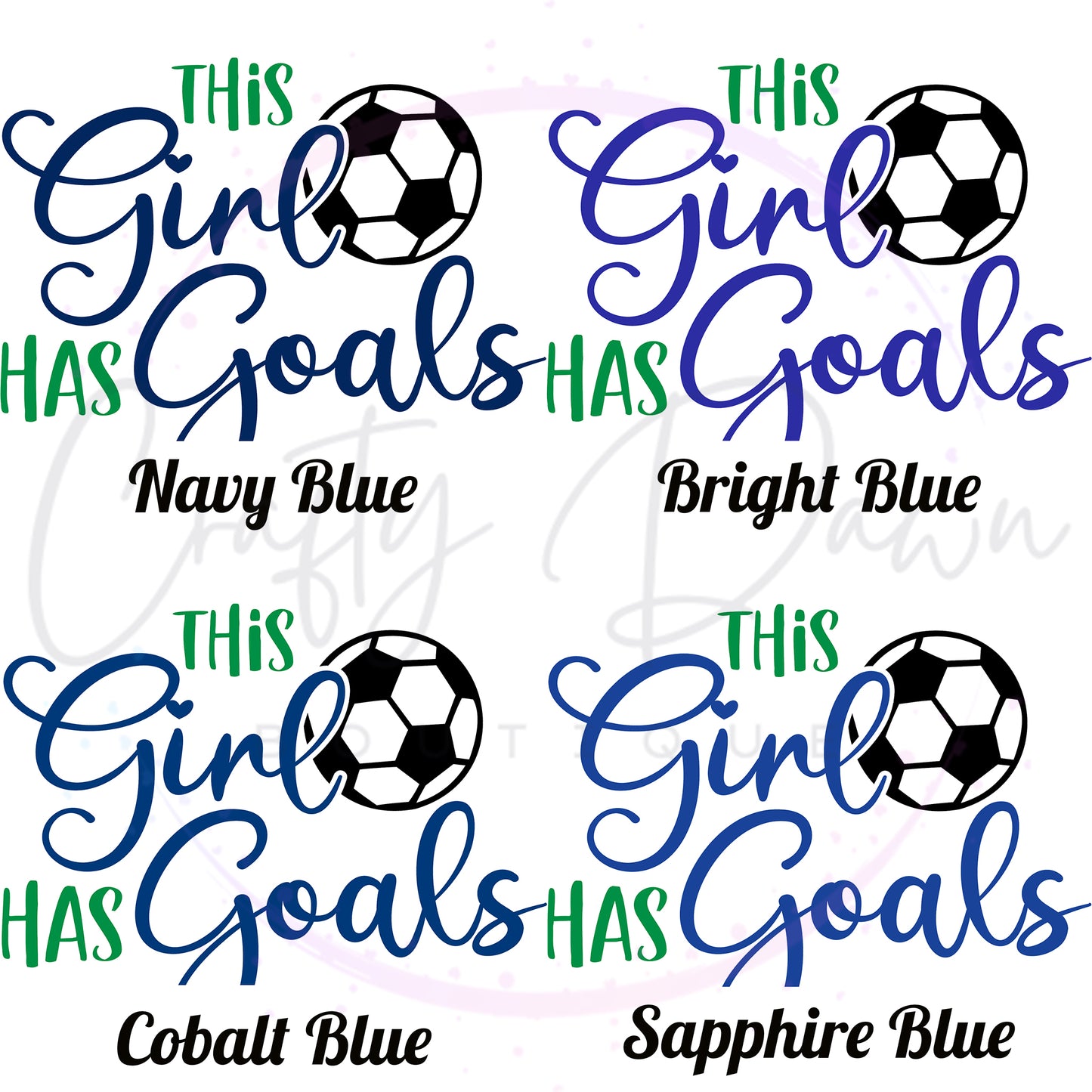 This Girl Has Goals Decal