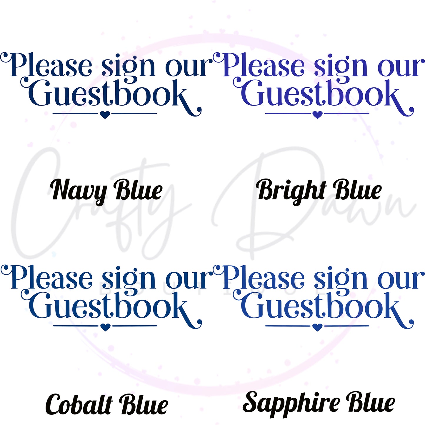 Please Sign Our Guestbook Acrylic Wedding Sign