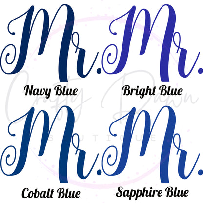 Mr. Acrylic Wedding Sign