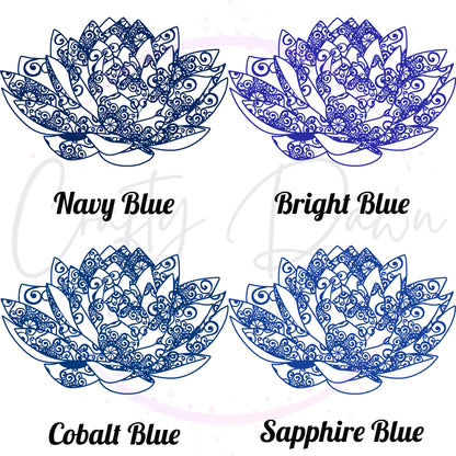 Lily Mandala Decal