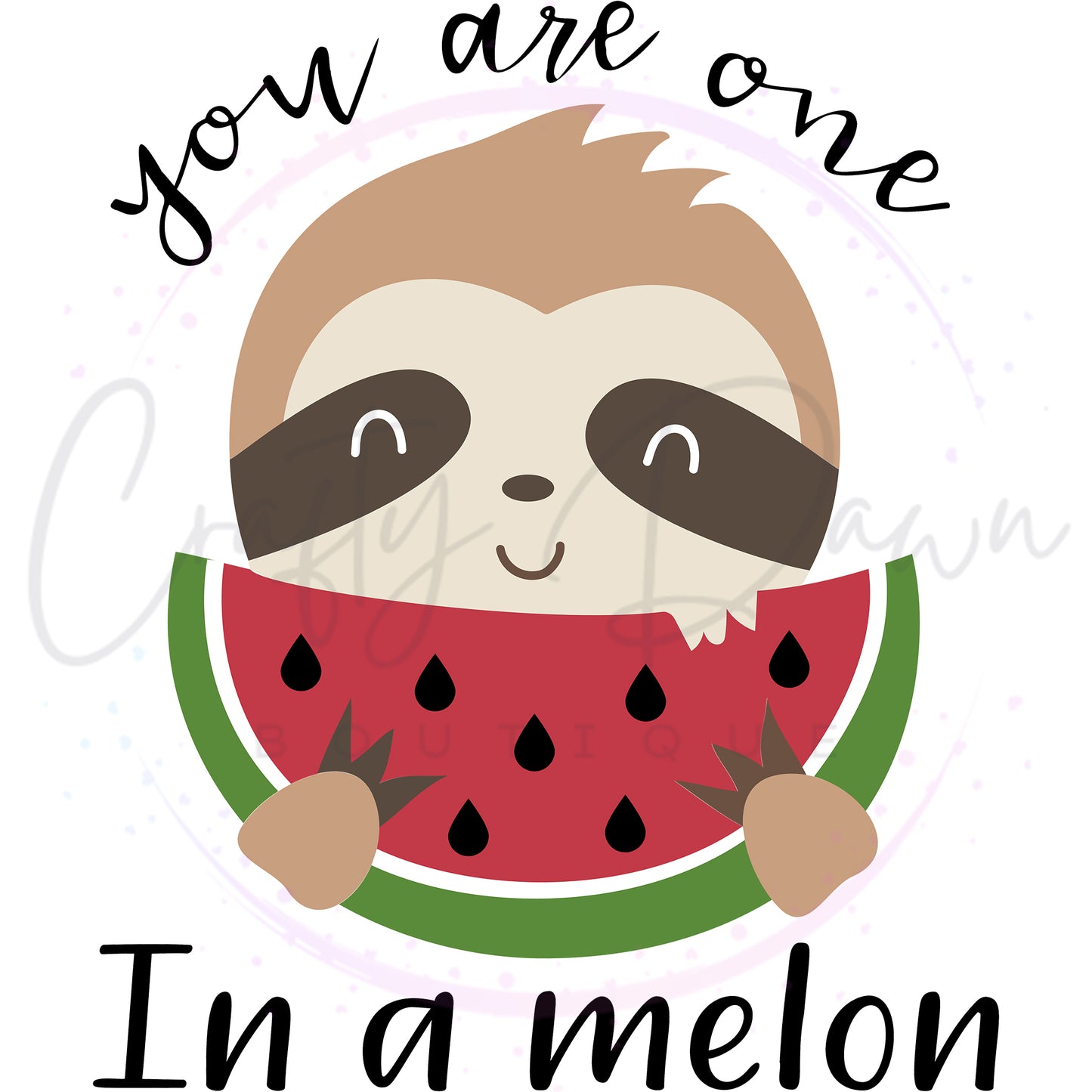 You Are One In A Melon Acrylic Keychain