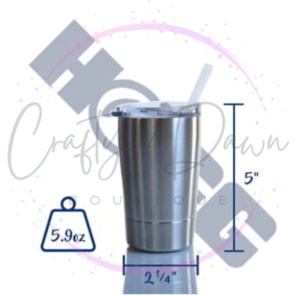 Custom 12oz Tumbler With Straw