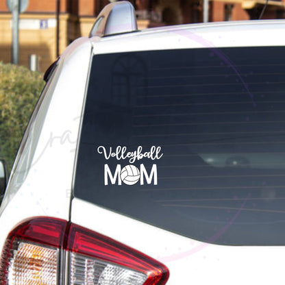 Volleyball Mom Decal