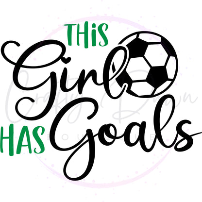 This Girl Has Goals Youth Tee