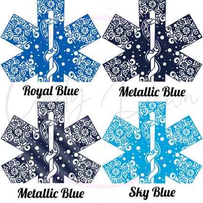 Star Of Life Mandala Decal