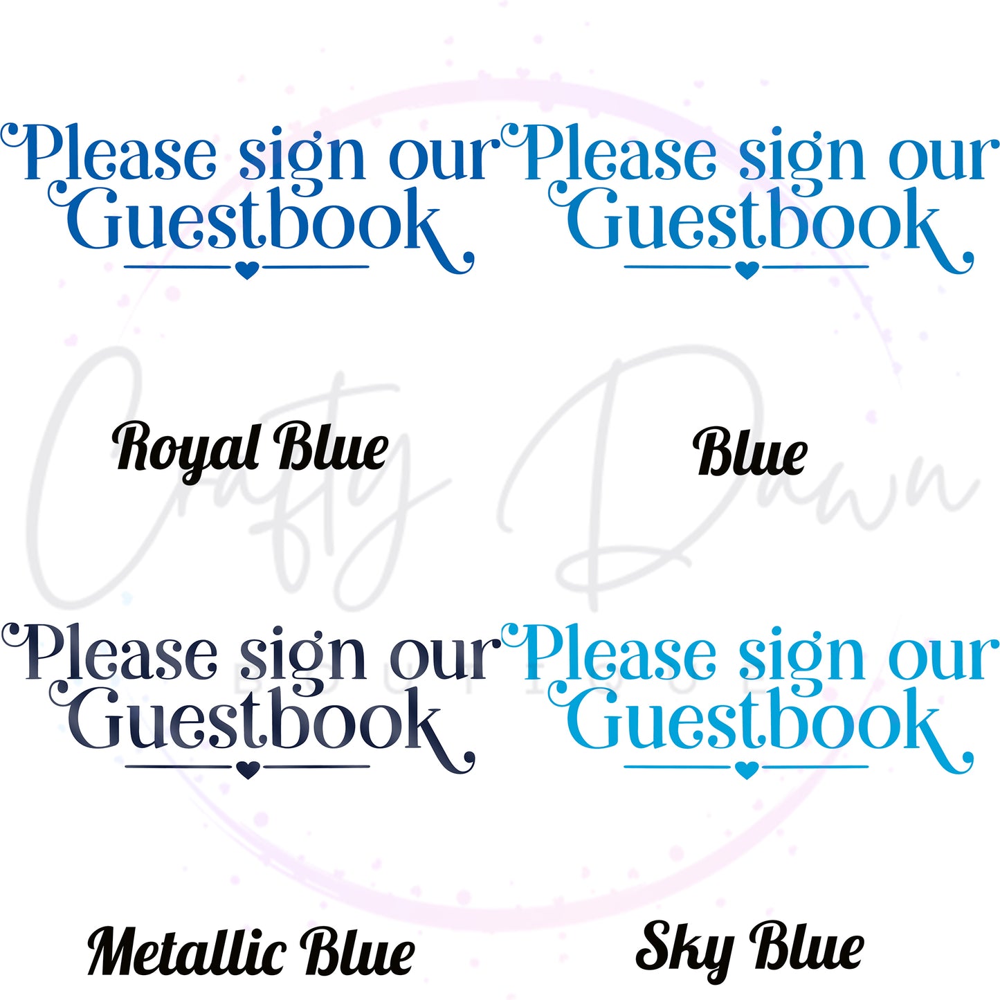 Please Sign Our Guestbook Acrylic Wedding Sign