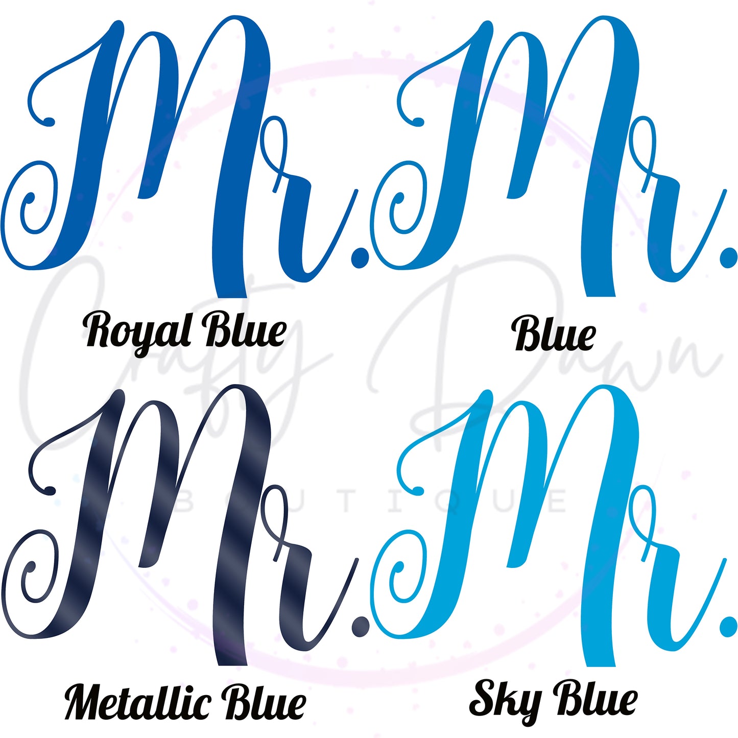 Mr. Acrylic Wedding Sign