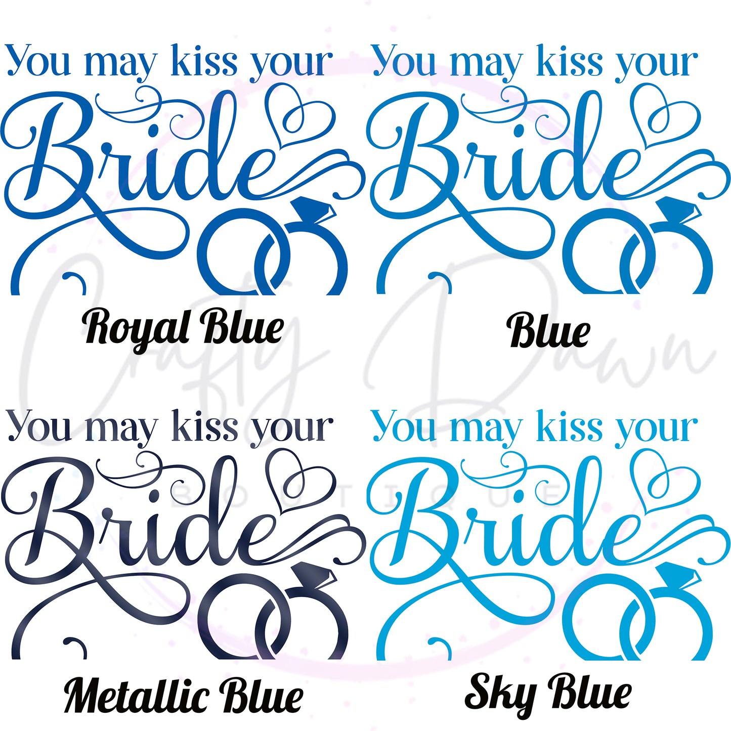 You May Kiss Your Bride Acrylic Wedding Sign