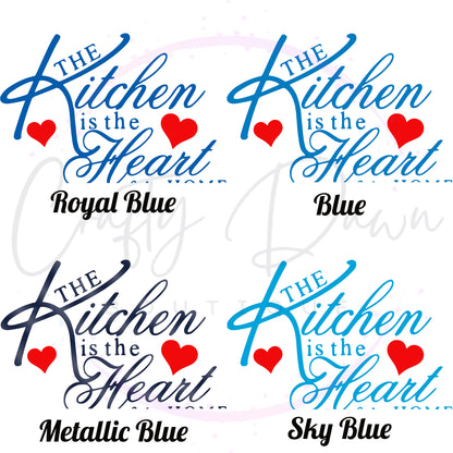 Kitchen Is The Heart Of The Home Decal