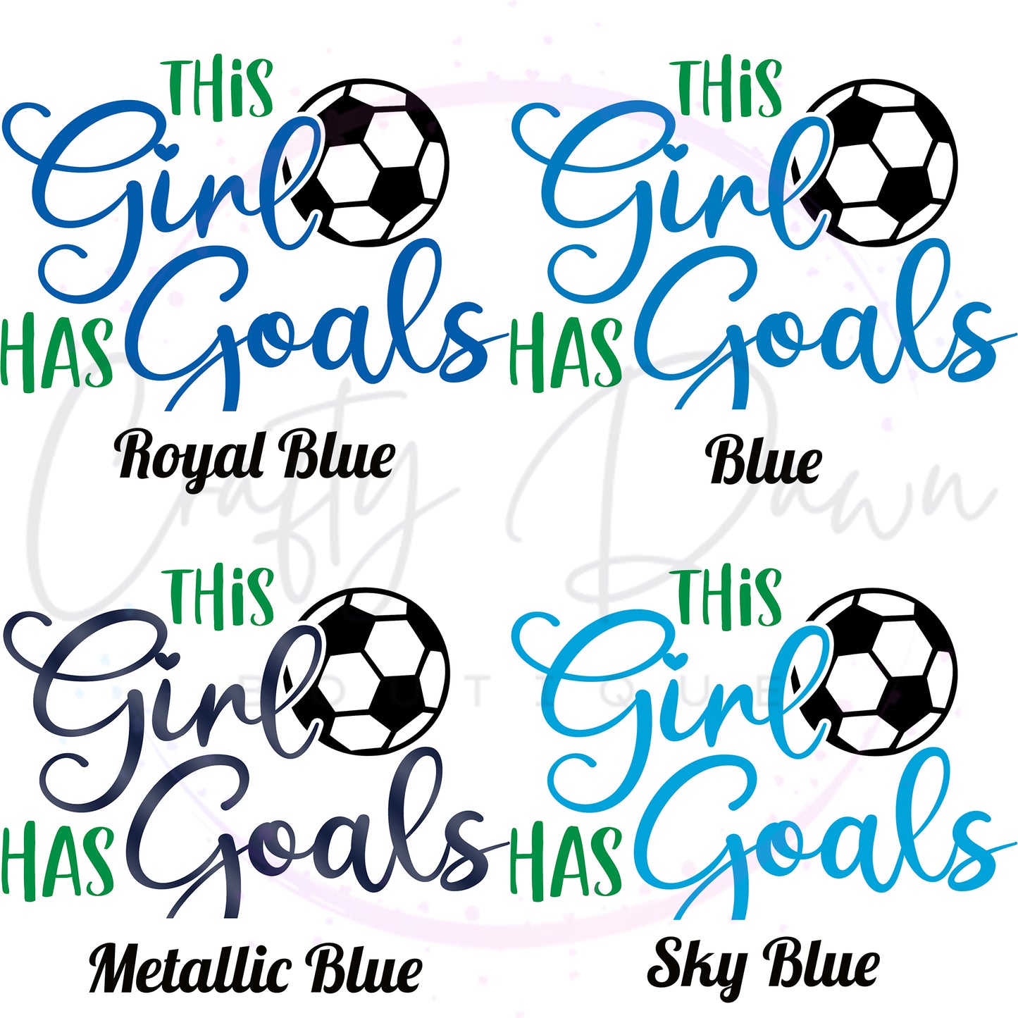 This Girl Has Goals Decal