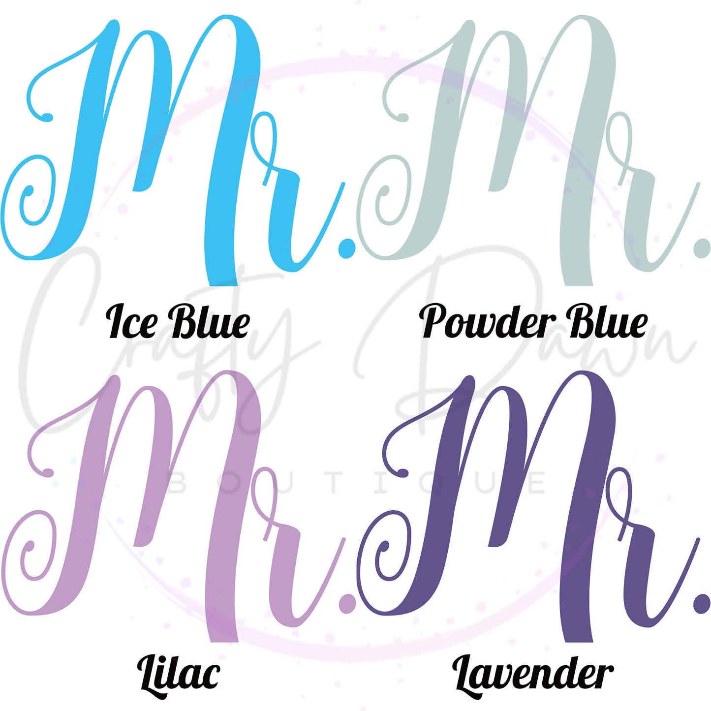 Mr. Acrylic Wedding Sign