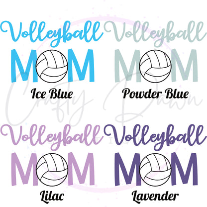 Volleyball Mom Decal