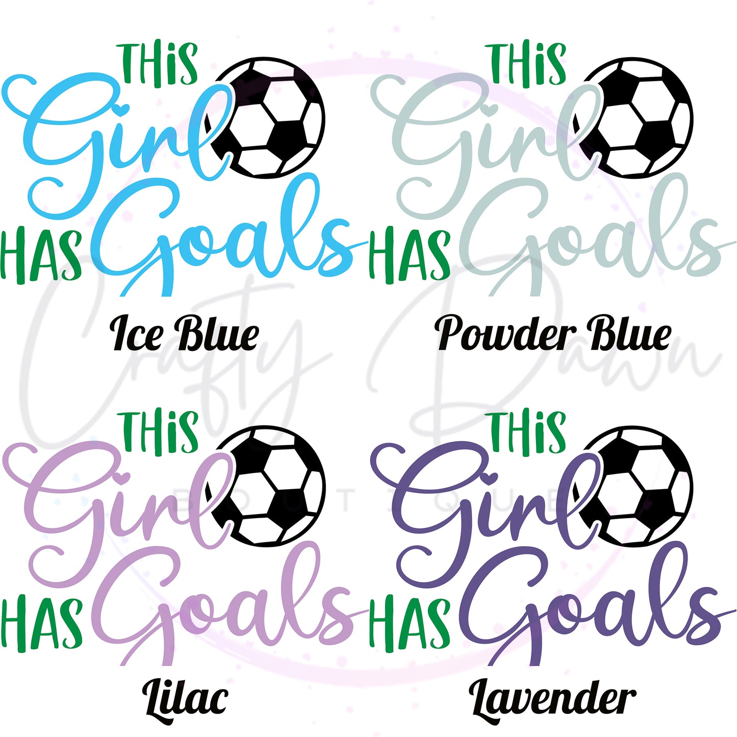 This Girl Has Goals Decal