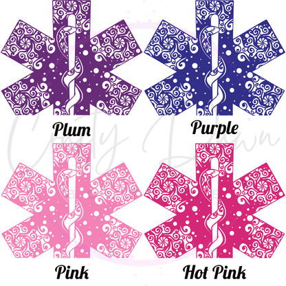 Star Of Life Mandala Decal