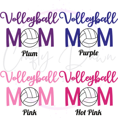 Volleyball Mom Decal