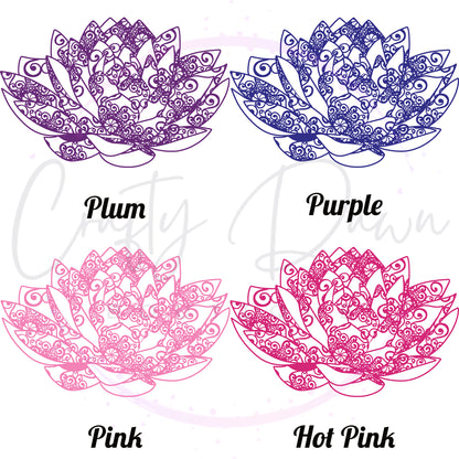 Lily Mandala Decal