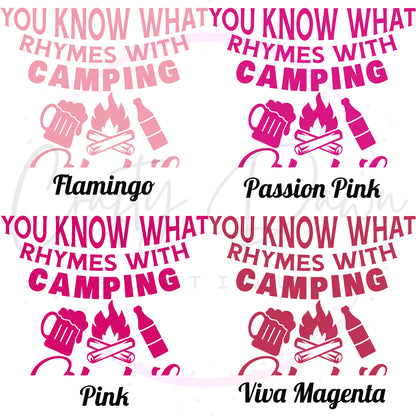 What Rhymes With Camping Can Cooler