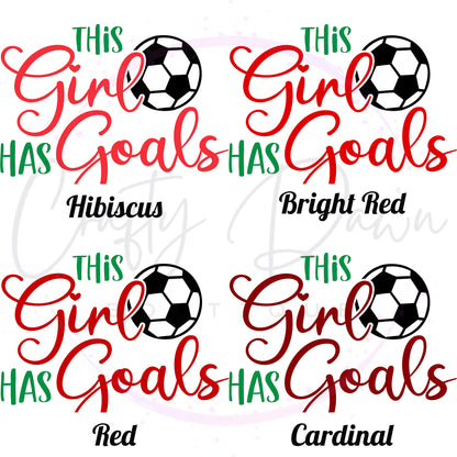 This Girl Has Goals Youth Tee