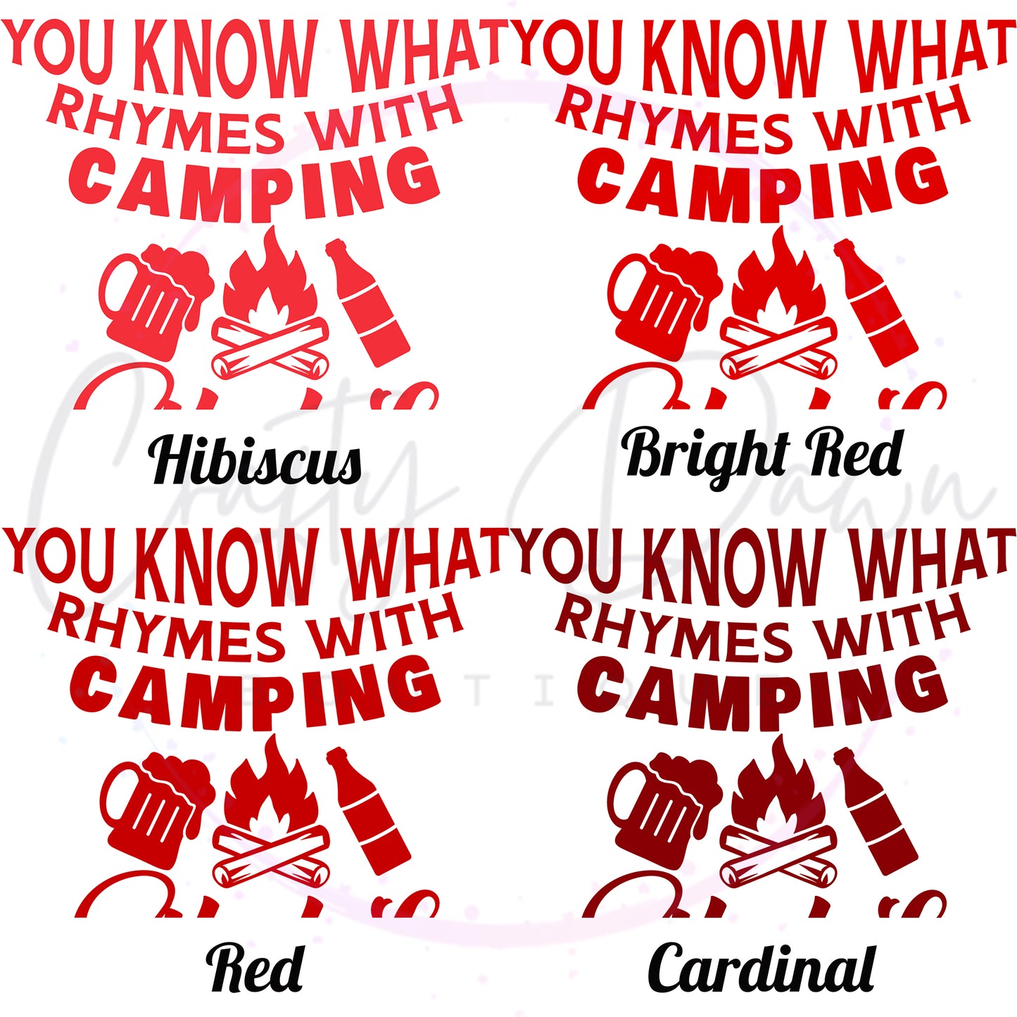 What Rhymes With Camping Can Cooler