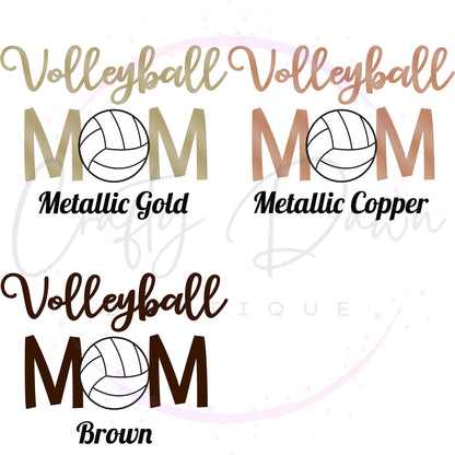 Volleyball Mom Decal