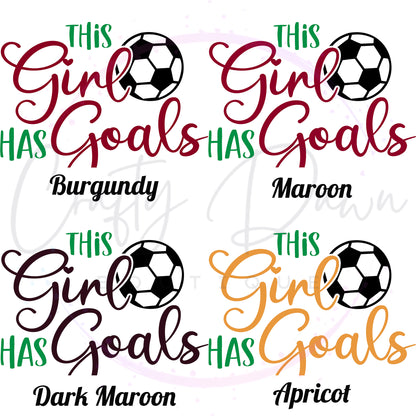 This Girl Has Goals Youth Tee