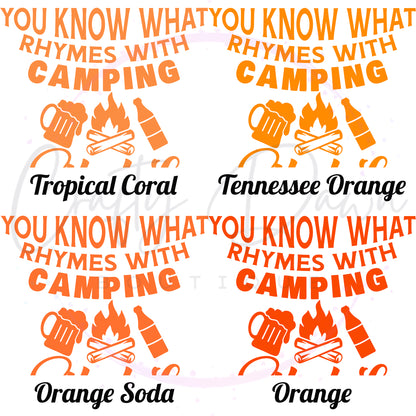 What Rhymes With Camping Can Cooler