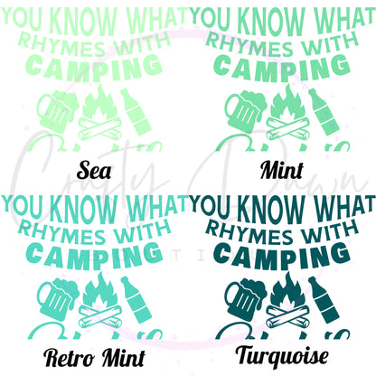 What Rhymes With Camping Can Cooler