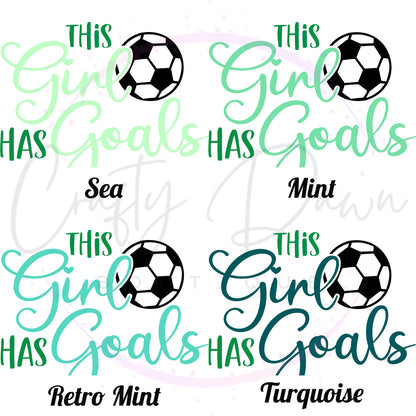 This Girl Has Goals Youth Tee