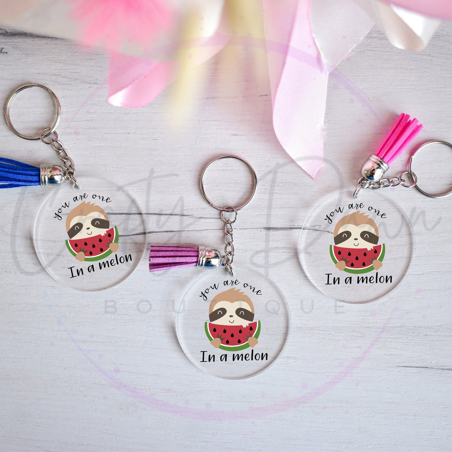 You Are One In A Melon Acrylic Keychain