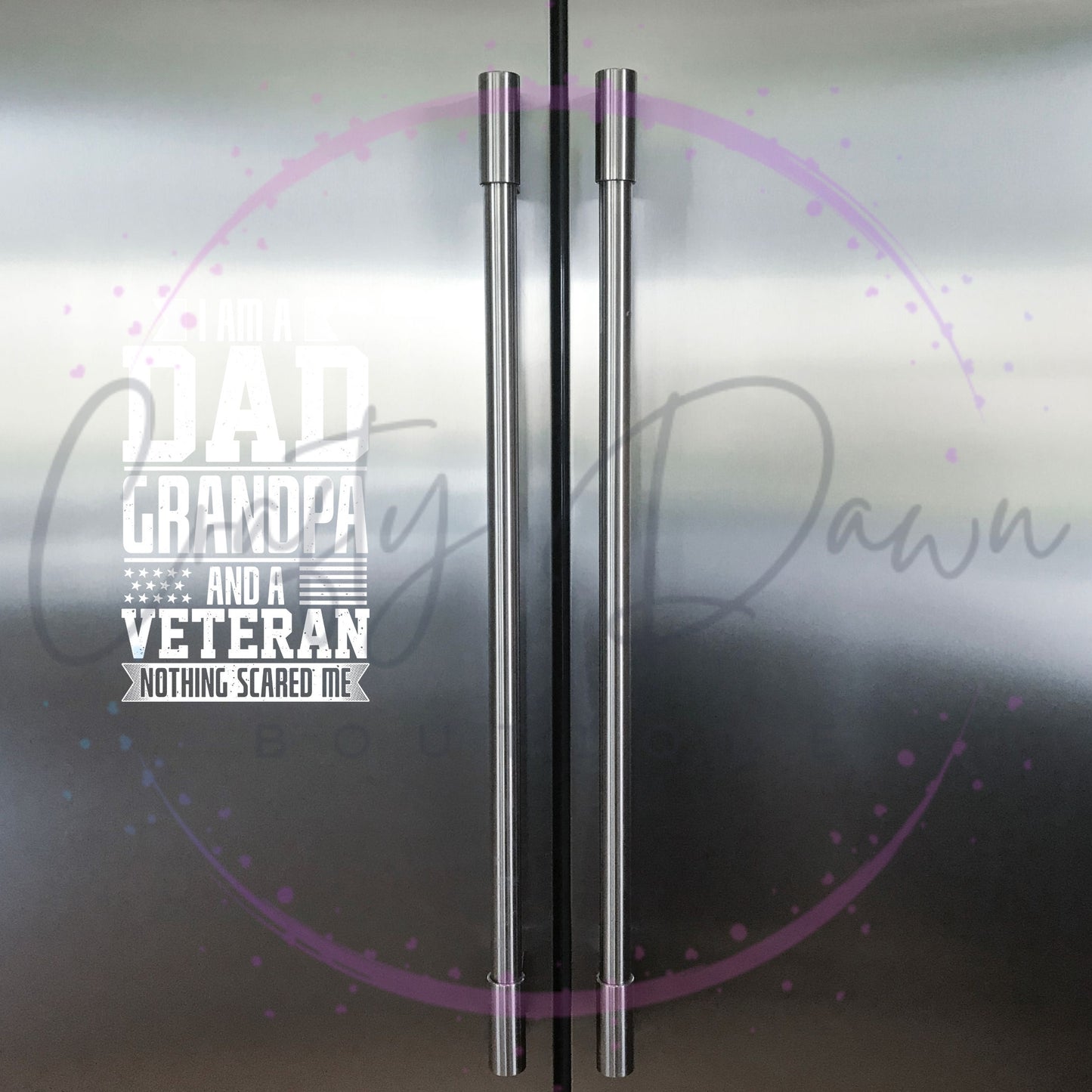 Dad Grandpa Veteran Decal