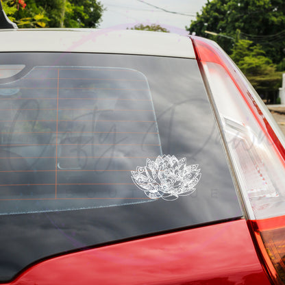 Lily Mandala Decal