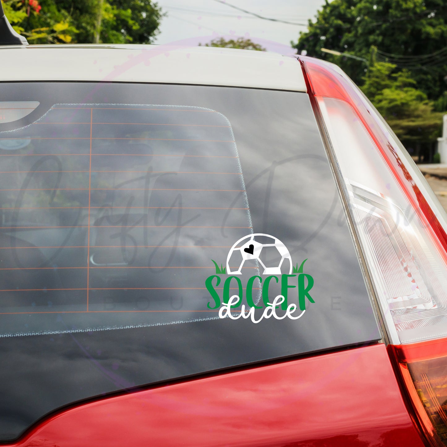 Soccer Dude Decal